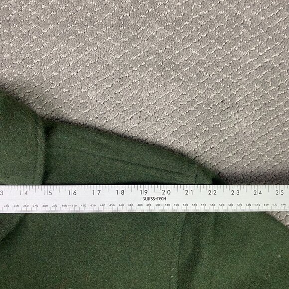 LL Bean Maine Guide Zip Front Jac-Shirt Primaloft Mens XXL Green Mackinaw Jacket - Picture 13 of 15